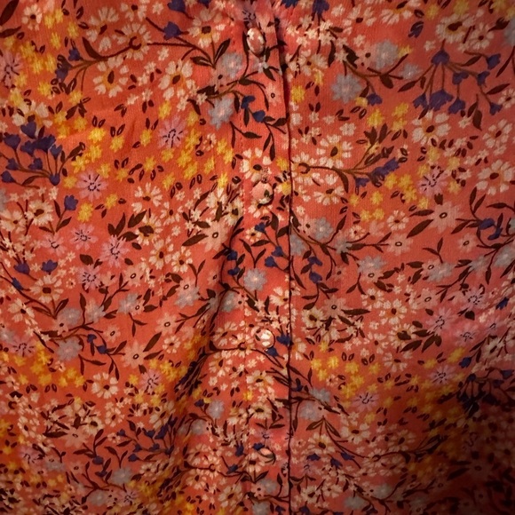 Adyson Parker Ruffle Sleeve Front Button Blouse - Size XL - Picture 3 of 8